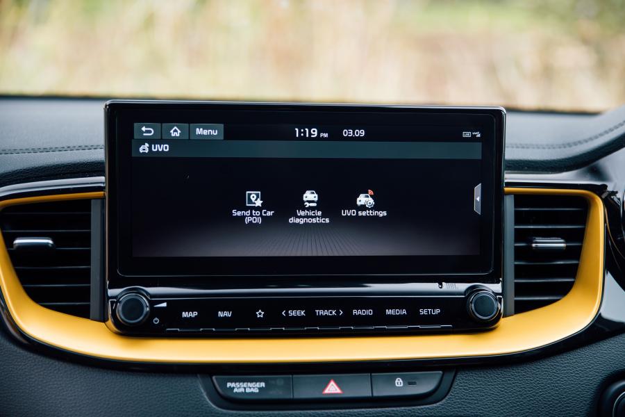 Детали интерьера Kia XCeed First Edition 2019 года  (UK) (фото 86 из 103)